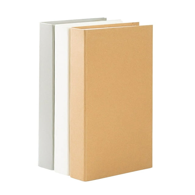 OUNONA Book Books Decorative Decor Fake Faux Boxdecoration Bookshelf