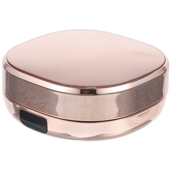 OUNONA Box Rose Gold Container Compact Case Travel