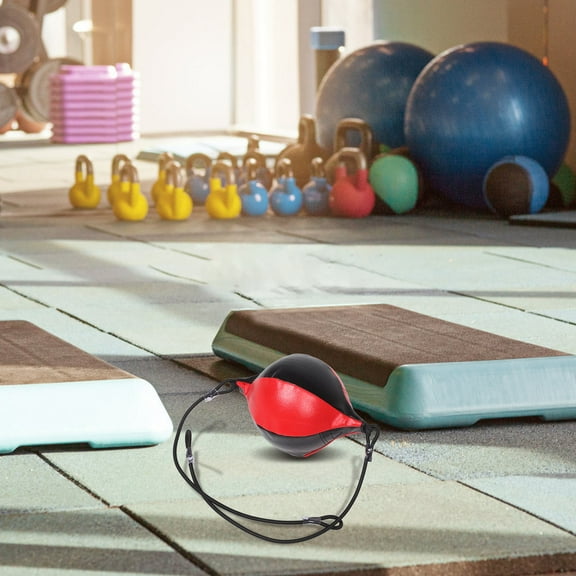 OUNONA Boxing Speed Bag Hanging Punch Bag Speedball Fitness Fighting Convenient Boxing Ball For Reaction Training Adjustable Height Boxing Ball For Gym