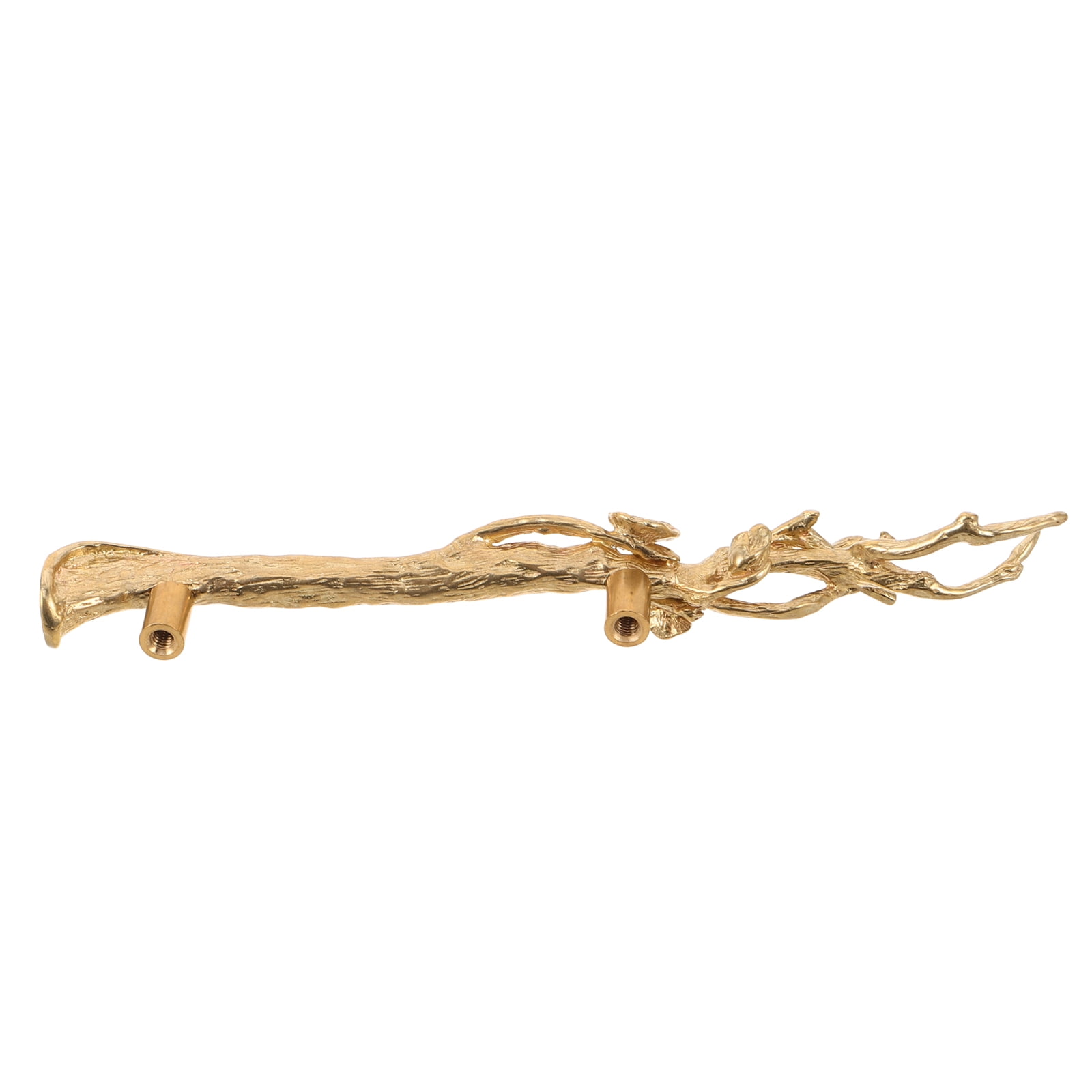 OUNONA Vintage Brass Bird-Shaped Cabinet Knobs Pull Handles for Kitchen Cabinets and Furniture Drawers