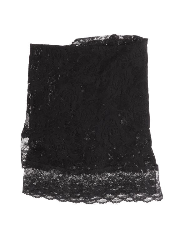 Bridal Lace Veil Headpiece with Floral Embroidery Cotton Shawl
