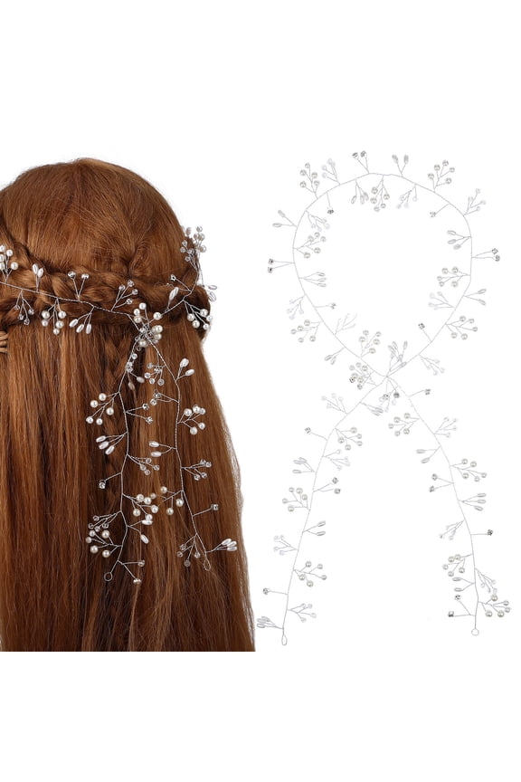 Bride Hair Accessories Wedding Bridal Headpiece Jewelry Ribbons Mother