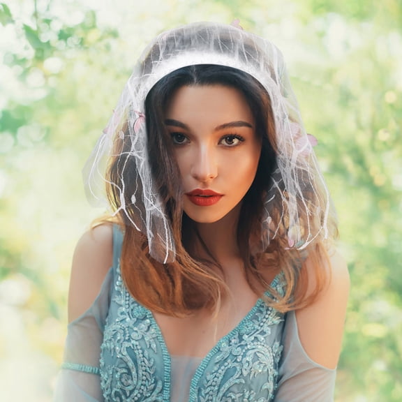 OUNONA Breathable Mesh Bridal Veil with Lightweight Design and Outdoor Protection for Weddings