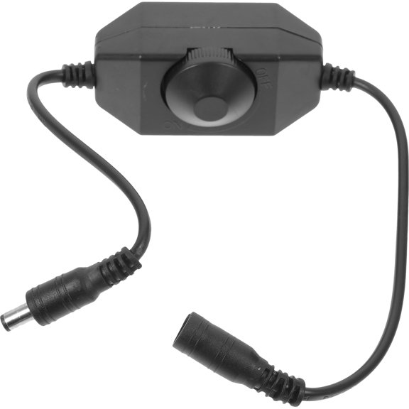 OUNONA Brightness Adjustment Table Lamp Dimmer Switch Plastic Black 1Set