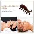 thumbnail image 1 of DRAFIDEEP Wide Tooth Massage Comb Sandalwood Light Brown 1Pack, 1 of 8