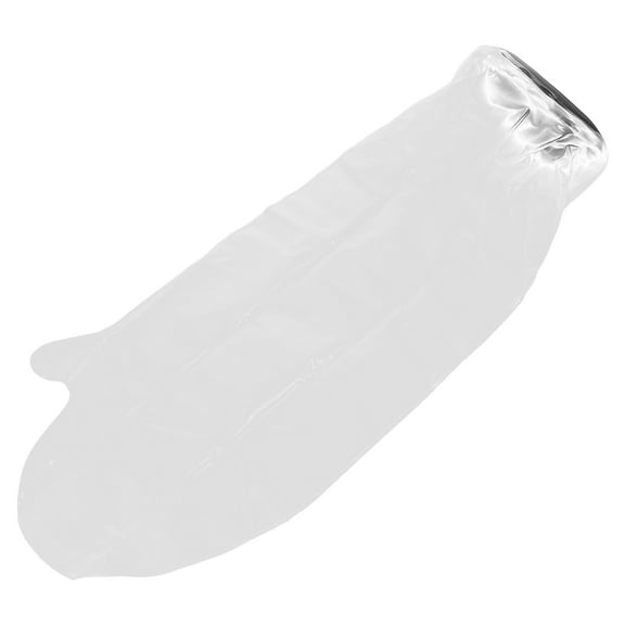 OUNONA Broken Arm Shower Cover Waterproof Arm Sleeve For Adults Post Surgery Care Transparent 1Set