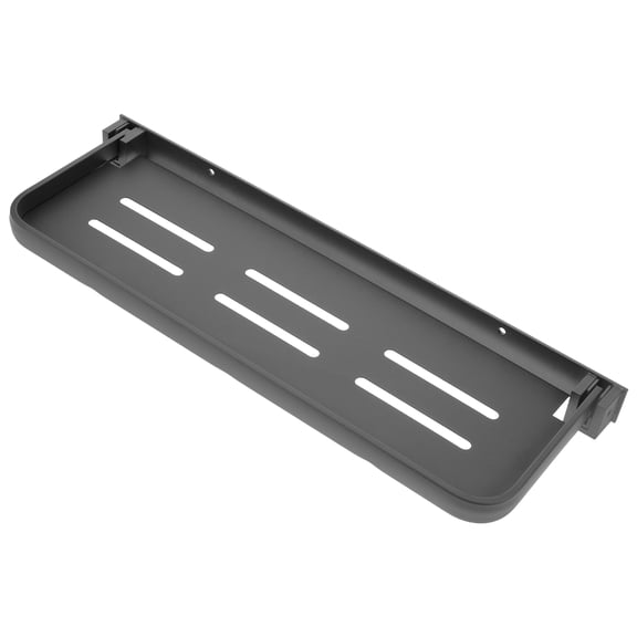 OUNONA Buckets Holder Bathroom Rack 40.00X13.50X2.50CM Grey