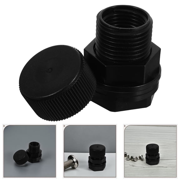 OUNONA Bulkhead Adapter For Water Storage Solutions PVC 1 Set