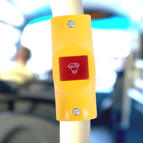 OUNONA Bus Doorbell Push Button Loud Clear Sound Portable for Bus Train Taxi Use