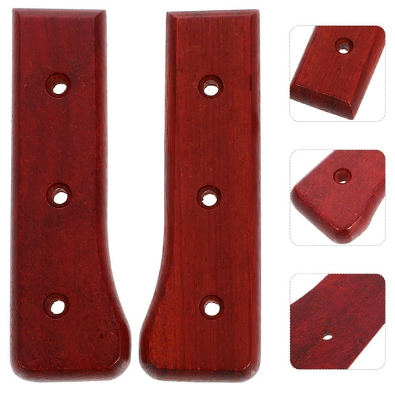 OUNONA  Butcher Kitchen Knife Handle Red Pear Wood Small Size Cutter