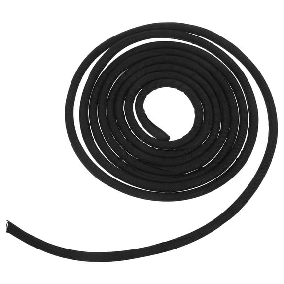Homoyoyo Black Polyester Cable Sleeve for Pet Proofing and Easy Installation, Wire Protector Cover
