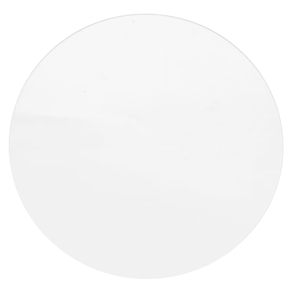 OUNONA Transparent Acrylic Round Cake Board Sturdy Reusable Dessert Stand