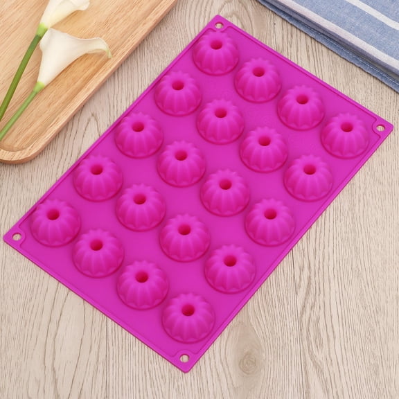 OUNONA  Cake Mold Nut Baking Silicone Molds Kitchen Cupcake Homemade