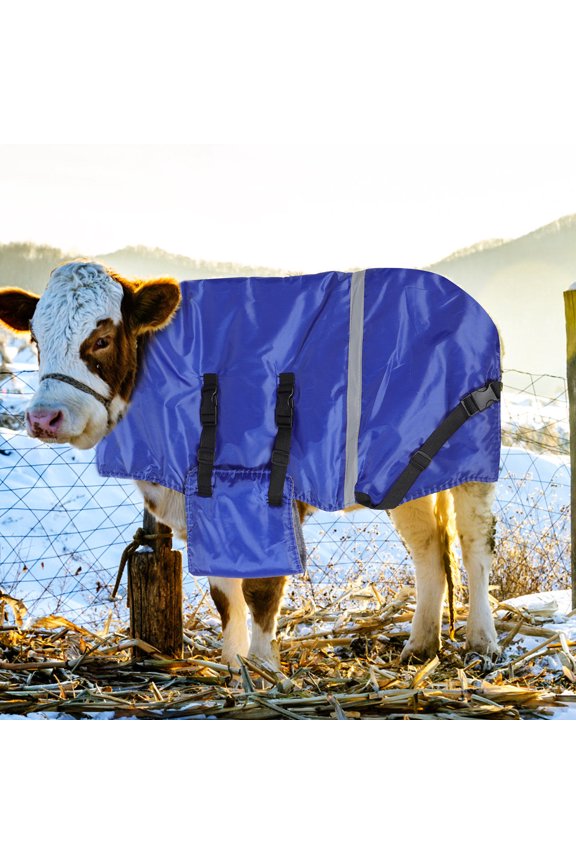 Calf Winter Coat Vest for Outdoor Use with Warm Lining and Durable Stable Material