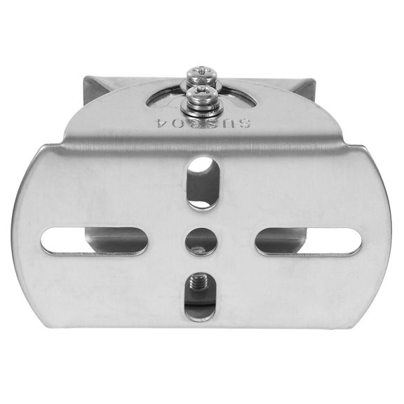 OUNONA Camera Wall Mount Bracket 360 Degree Swivel Stainless Steel Security Camera Support Head for Home Use 1PC 4.9FT