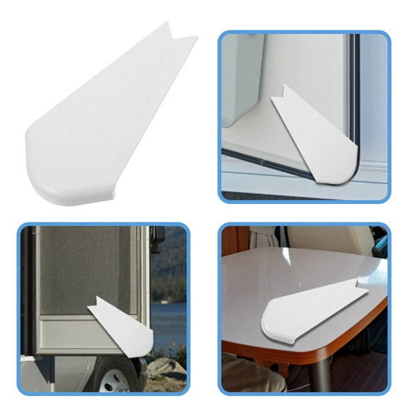 OUNONA  Camper Butyl Universal Trailer Camping Accessories Travel White