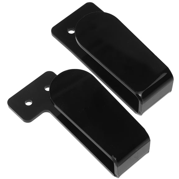 OUNONA Caps Baseball Cap Hanger Dad Office 8.00X3.50X0.25CM Black