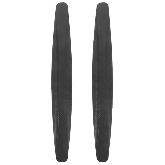 OUNONA Automobile Rear Bumper Guard Black with Flat Smooth Edges for Car Protection