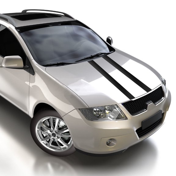 OUNONA Car Engine Cover Sticker Self Adhesive Durable Exterior Decal with Waterproof Feature