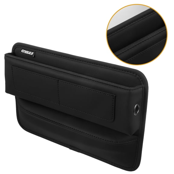 OUNONA Car Front Seat Organizer Organizers and Storage Boot Organiser Black