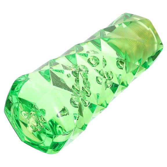 OUNONA  Car Gear Lever Hood Steering Wheel Crystal Shift Head