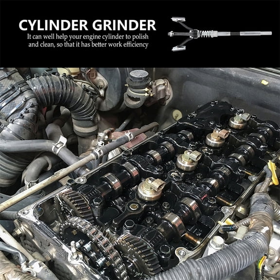 OUNONA Cylinder Hone Tool for Car Maintenance with Flexible Shaft, Design, and Versatile Use for Engine Cylinder Refinishing