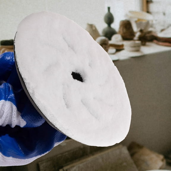 OUNONA Car Polishing Tool Attachment Buffing Pad Ideal For Car Waxing And Polishing Accessories For Car Polisher 5 Inch