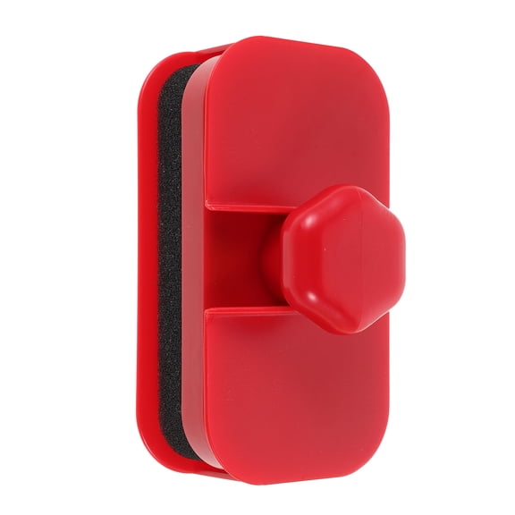 OUNONA Car Wax Applicator Foam Pad Red Polishing Kit for Home Use with Ergonomic Comfortable Grip