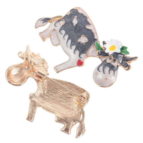 OUNONA Cartoon Alloy Brooch Breastpin Decor Lapel Pin Adorable Breastpin Ornament