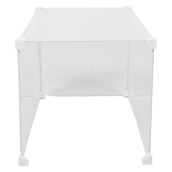 OUNONA Cat Litter Box Enclosure Splash Guard with Clear Visibility and Splash Protection