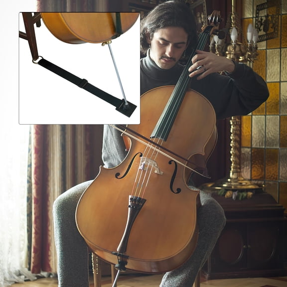 OUNONA Anti- Cello Mat for Musicians, Non-Skid Cello Pad, 1 Set and Stable Accessory
