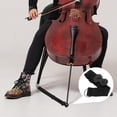 thumbnail image 1 of OUNONA Durable Black Metal Cello End Pin Stopper Non Slip End Pin Rest with Adjustable Positioning Holes, 1 of 8