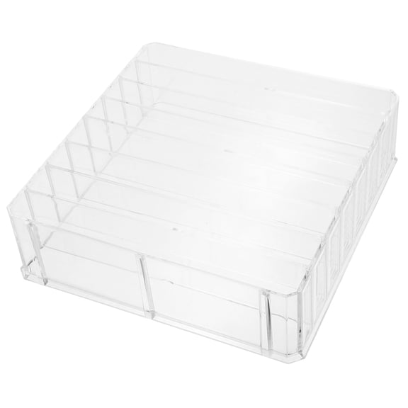 NUOLUX Cashier Box Storage Stand with Multi Compartments for Cash Coin and Document Sorting