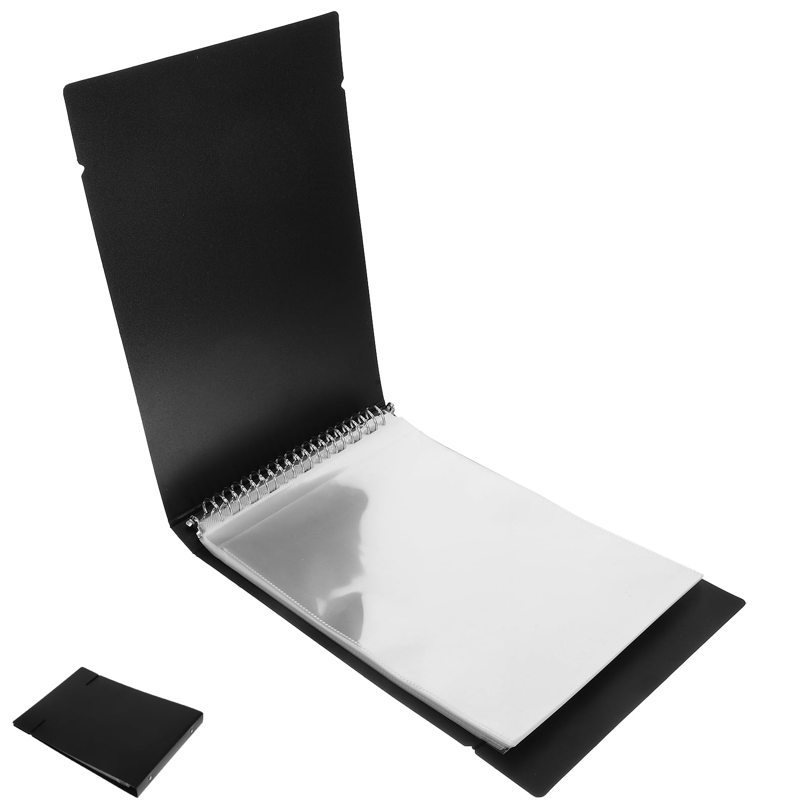 FOLOYORI Business Check Binder Plastic 1Set