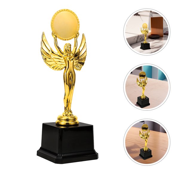 OUNONA Cheer Trophy Award for Dance Competitions Featuring Decorative Dancer Figure, Lightweight and Easy to Carry