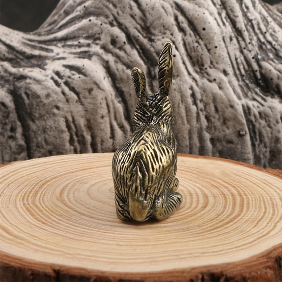 OUNONA Chinese Easter Products Children Put Small Animal Handles Drawers Golden