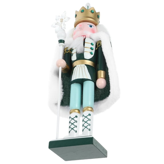 IFANLANDOR Desktop Nutcrackers Craft for Christmas Parties and Homes 1Set 11.8x2.9x2.5in