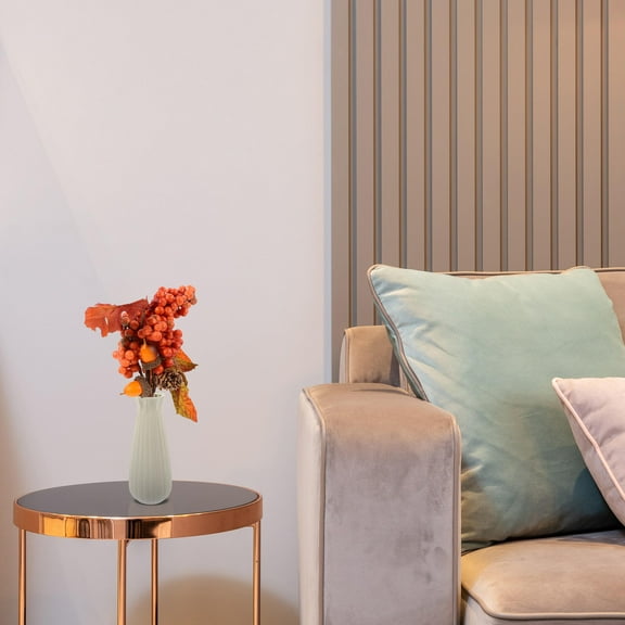 OUNONA Autumnal Berries and Flowers Simulation Berries Ornament Orange Wood 1Pack