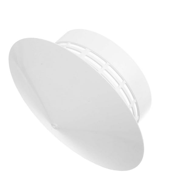 OUNONA Circular Chimney Hat Chimney Cap 23.50X23.50X7.00CM White