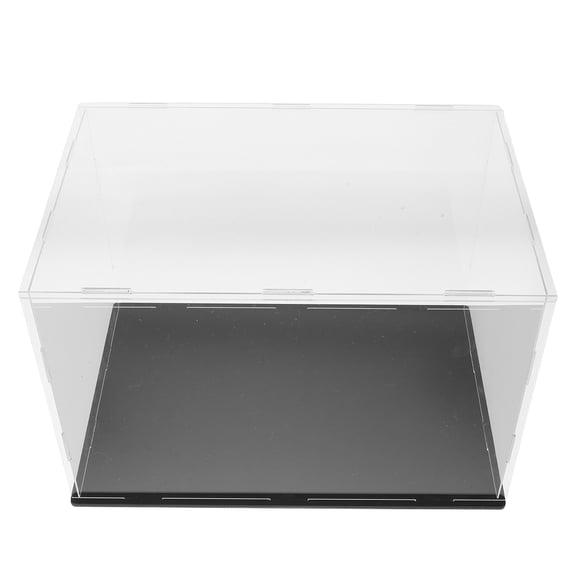 OUNONA Acrylic Baseball Cap Display Case with Lid, Portable Design for Signed Sports Memorabilia