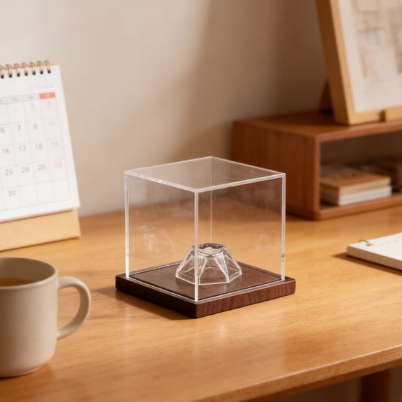 OUNONA Clear Acrylic Sports Display Stand with Easy Access Holder for Golf, Baseball, and Collectible