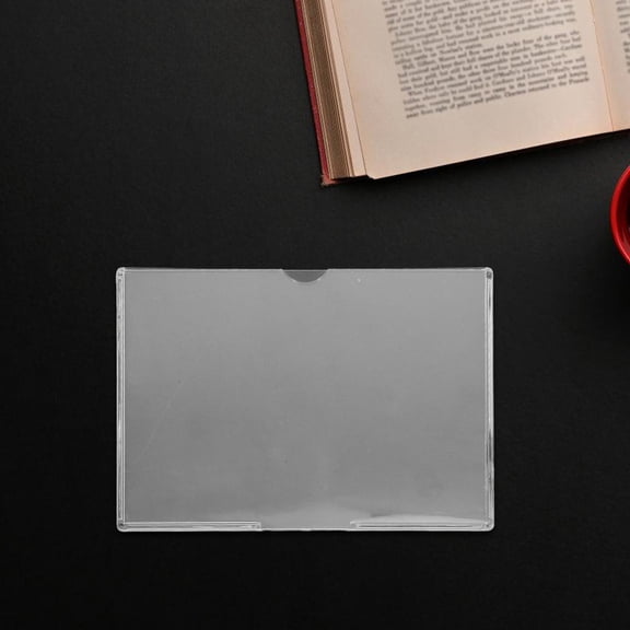 OUNONA Clear Plastic Birth Certificate Sleeve Protector for Safeguarding Important Documents