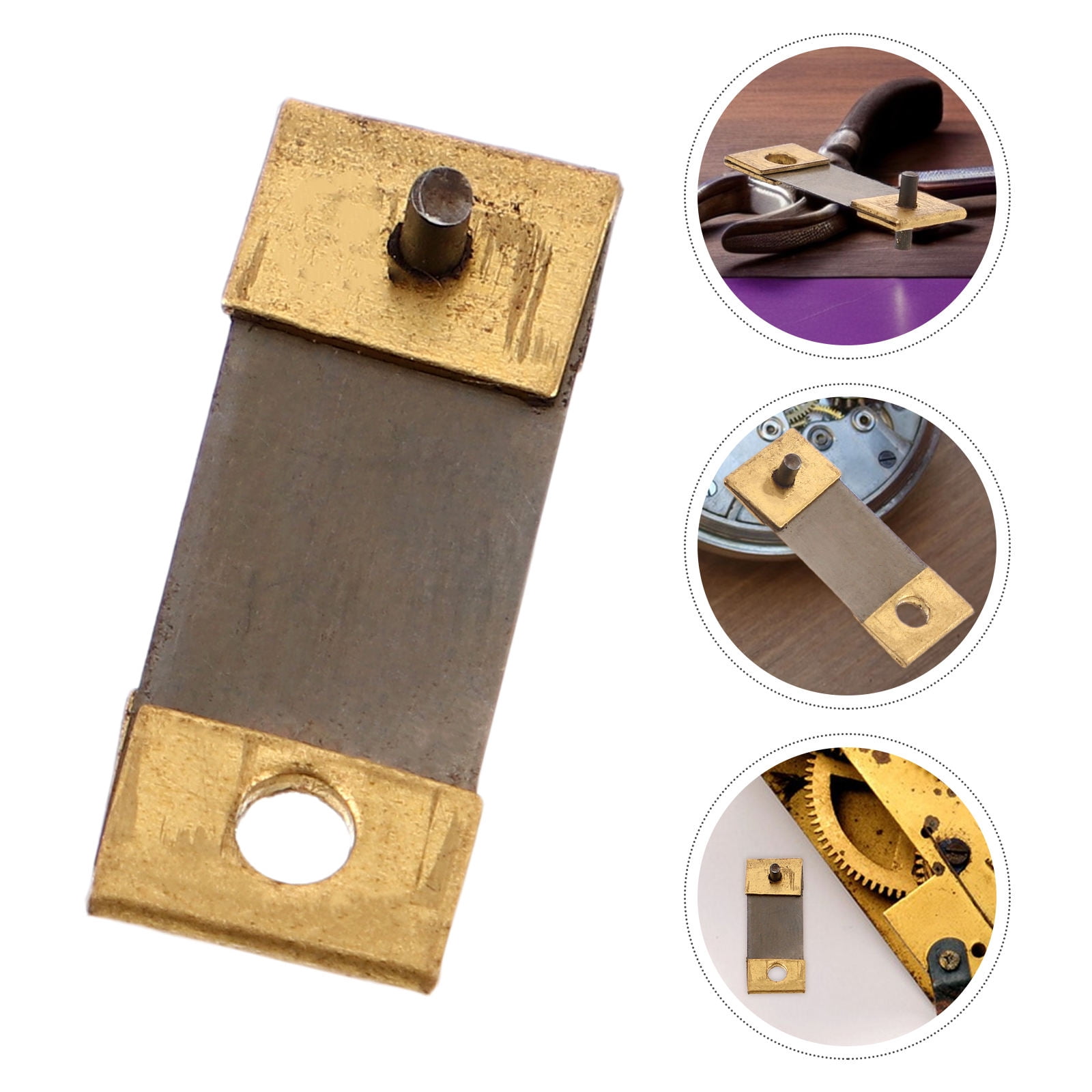 OUNONA Floor Clock Pendulum Suspension Springs, Metal Repair Parts ...