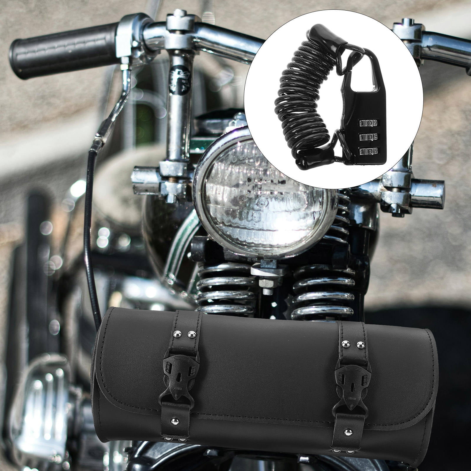OUNONA Code Bike Helmet Lock Bike Convenient Helmet Lock Motorcycle Helmet Lock Motorcycle Helmet Lock Tamper-proof Helmet Security Lock Useful Helmet Lock