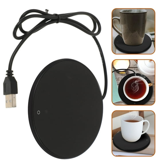 OUNONA cup mat for winter Mug Warmer Aluminum Alloy Temperature Control 1Set