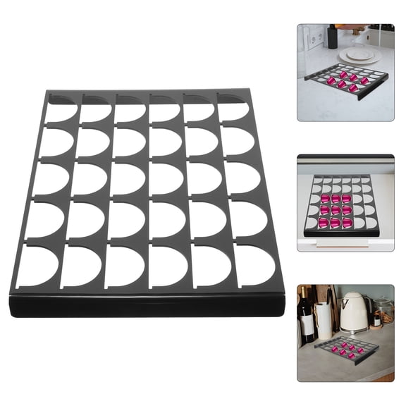 OUNONA  Coffee Organizer Filter Holders for Counter Capsule