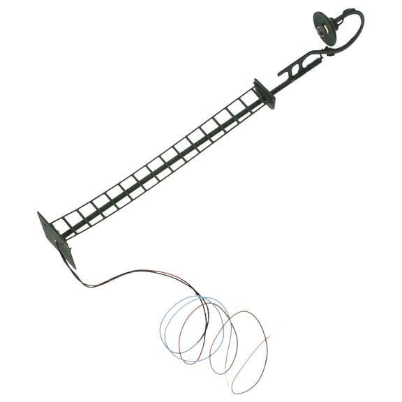 WEAVILUX Scale Lamp Model For Sand Table Decor Realistic Miniature Railroad Lights For Train Layout And Play