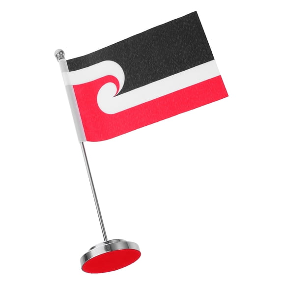 FOLOYORI Tabletop Vertical Catering Flag Table Flag Multi Plastic 1 Set For Restaurant Decor