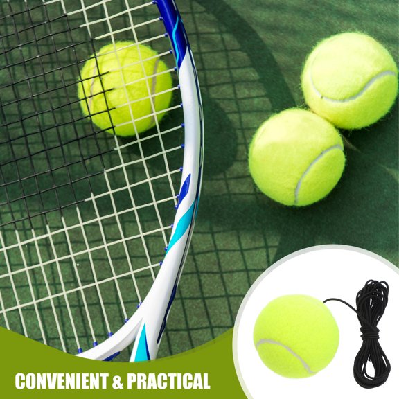 OUNONA Compact Tennis Trainer with String for Beginner Practice and Reaction Time Training