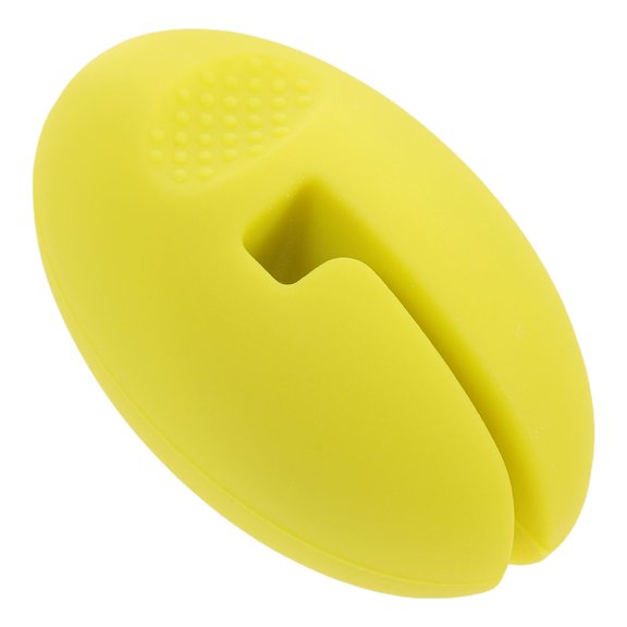 OUNONA Compact Yellow Silicone Pot Clip for Thermometer Flexible Kitchen Cooking Accessory